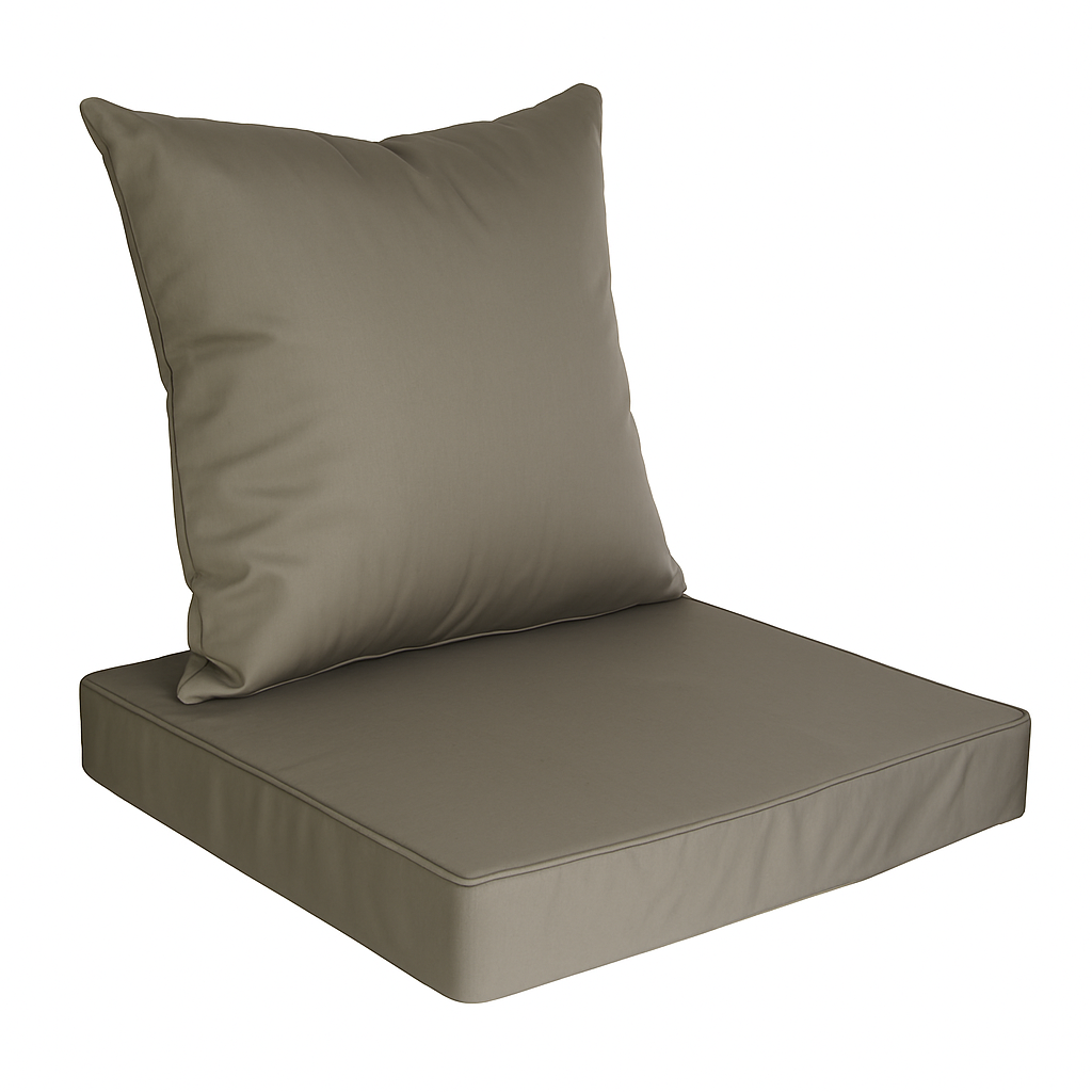 Outdoor Chair Cushion & Pillow Set for Patio Furniture