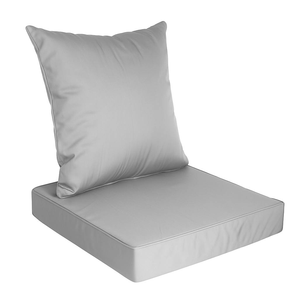 Outdoor Chair Cushion & Pillow Set for Patio Furniture